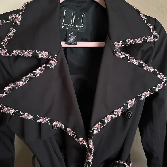 I N C International Concepts trench coat - Picture 4 of 6